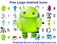 Free Large Android Icons screenshot